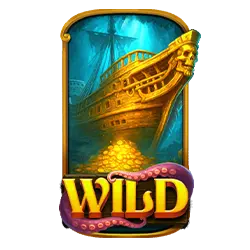 Wild Symbol of Captain Kraken Megaways Slot